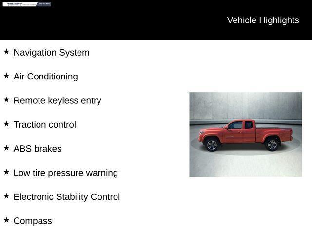 used 2017 Toyota Tacoma car, priced at $28,400