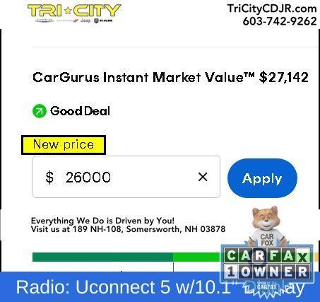 used 2022 Chrysler Pacifica car, priced at $26,000