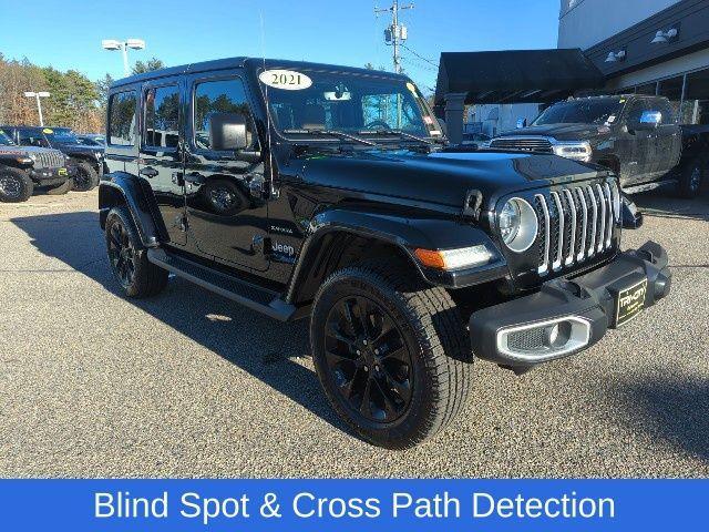 used 2021 Jeep Wrangler Unlimited 4xe car, priced at $27,900