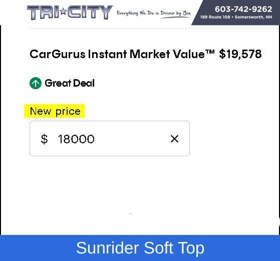 used 2016 Jeep Wrangler Unlimited car, priced at $18,000