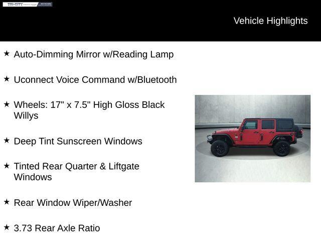 used 2016 Jeep Wrangler Unlimited car, priced at $19,000