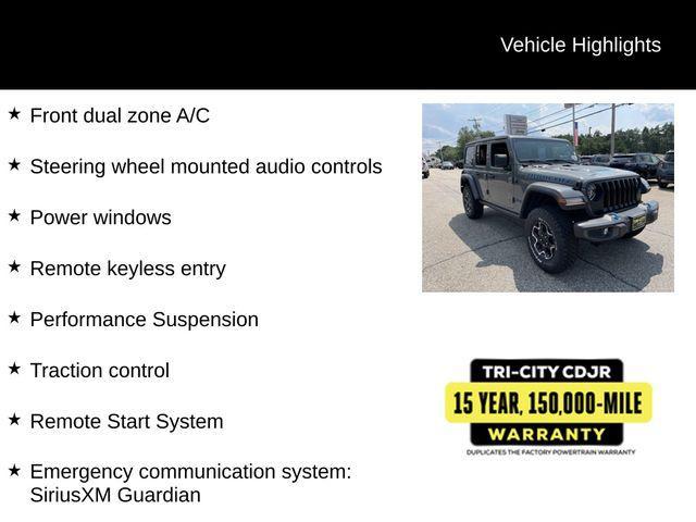 new 2023 Jeep Wrangler 4xe car, priced at $55,699