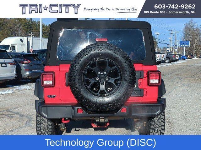 used 2021 Jeep Wrangler Unlimited car, priced at $26,600