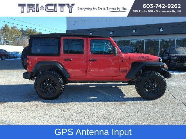 used 2021 Jeep Wrangler Unlimited car, priced at $26,600