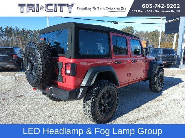 used 2021 Jeep Wrangler Unlimited car, priced at $26,600