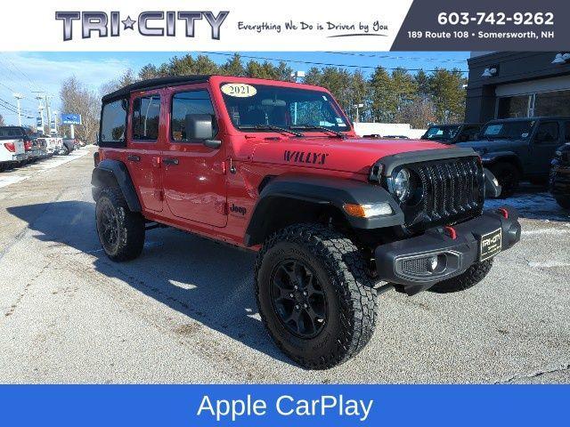 used 2021 Jeep Wrangler Unlimited car, priced at $26,600