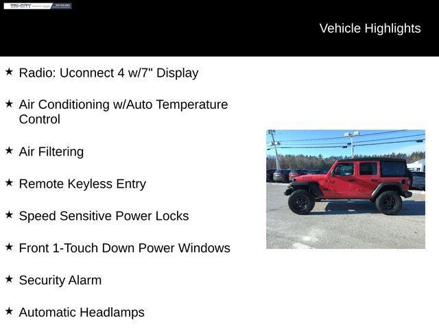 used 2021 Jeep Wrangler Unlimited car, priced at $26,600