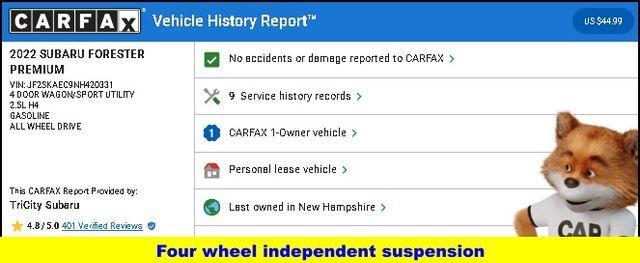used 2022 Subaru Forester car, priced at $25,700