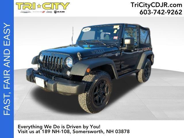 used 2016 Jeep Wrangler car, priced at $19,000