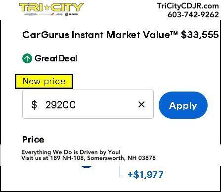 used 2021 Ram 1500 car, priced at $29,200