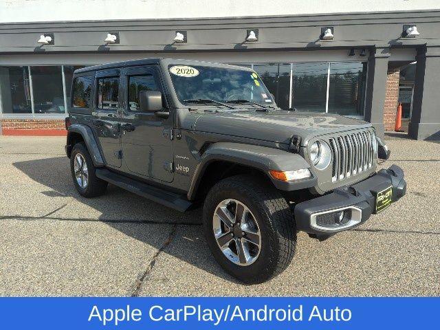 used 2020 Jeep Wrangler Unlimited car, priced at $32,800