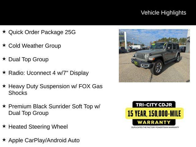 used 2020 Jeep Wrangler Unlimited car, priced at $30,000