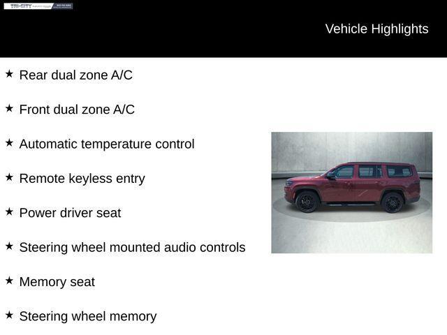 used 2024 Jeep Wagoneer car, priced at $63,000