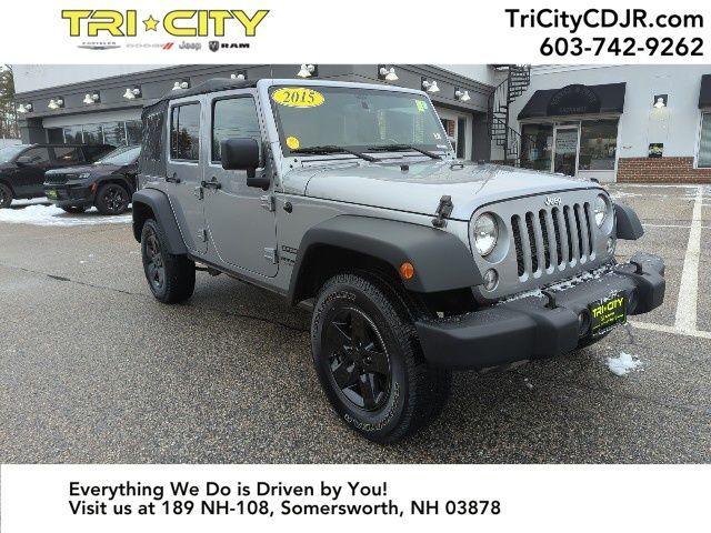 used 2015 Jeep Wrangler Unlimited car, priced at $20,400