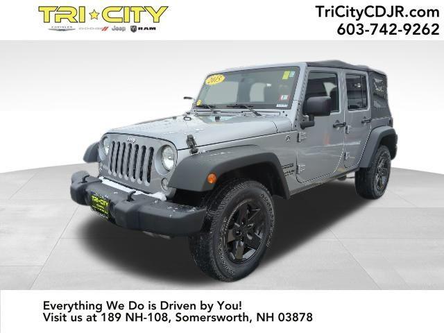 used 2015 Jeep Wrangler Unlimited car, priced at $20,400