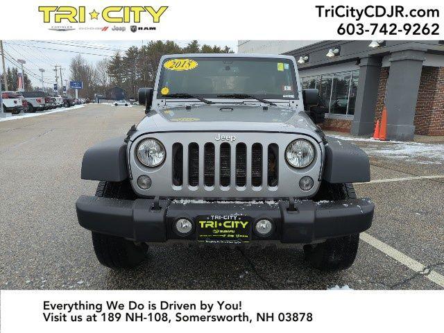 used 2015 Jeep Wrangler Unlimited car, priced at $20,400