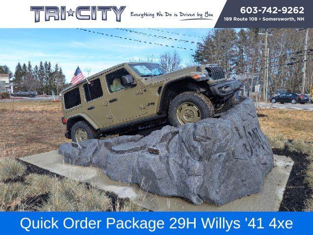 new 2025 Jeep Wrangler 4xe car, priced at $59,410