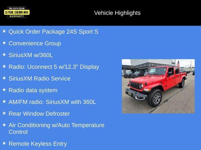 new 2024 Jeep Gladiator car, priced at $42,439