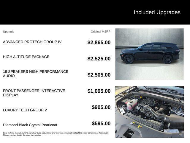 used 2025 Jeep Grand Cherokee L car, priced at $57,600