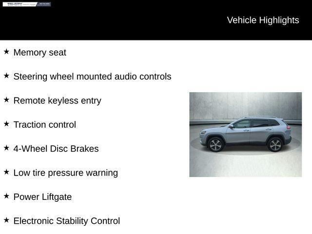 used 2019 Jeep Cherokee car, priced at $20,600