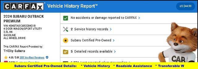 used 2024 Subaru Outback car, priced at $30,500