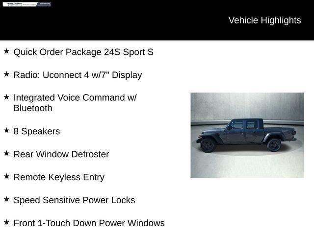 used 2023 Jeep Gladiator car, priced at $30,400