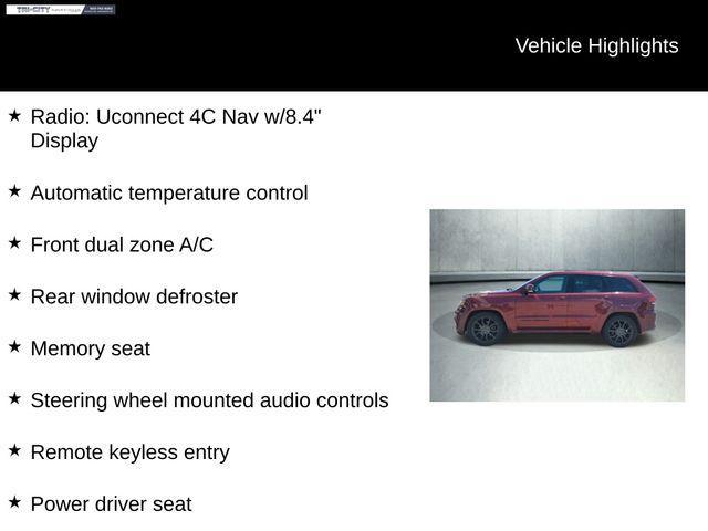 used 2021 Jeep Grand Cherokee car, priced at $31,500