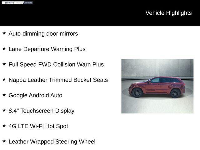 used 2021 Jeep Grand Cherokee car, priced at $31,500