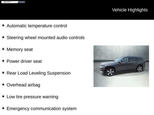 used 2021 Jeep Grand Cherokee L car, priced at $29,700