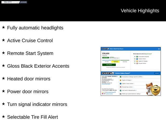 used 2021 Jeep Grand Cherokee L car, priced at $30,600