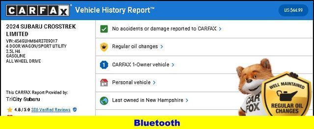 used 2024 Subaru Crosstrek car, priced at $31,700