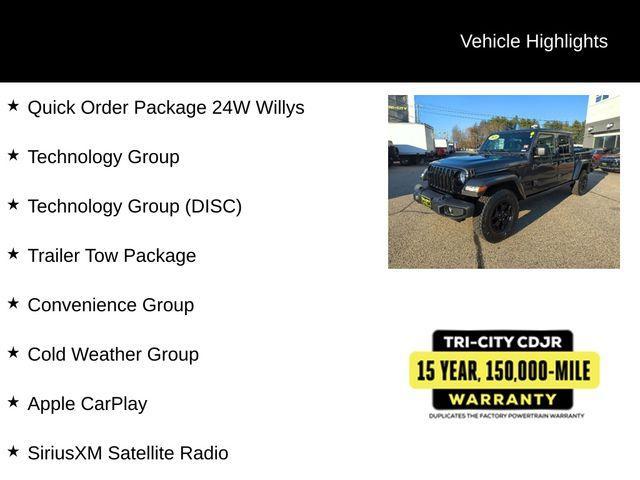 used 2021 Jeep Gladiator car, priced at $29,400