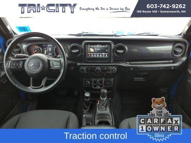 used 2021 Jeep Wrangler Unlimited car, priced at $28,600