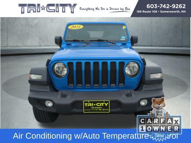 used 2021 Jeep Wrangler Unlimited car, priced at $28,600