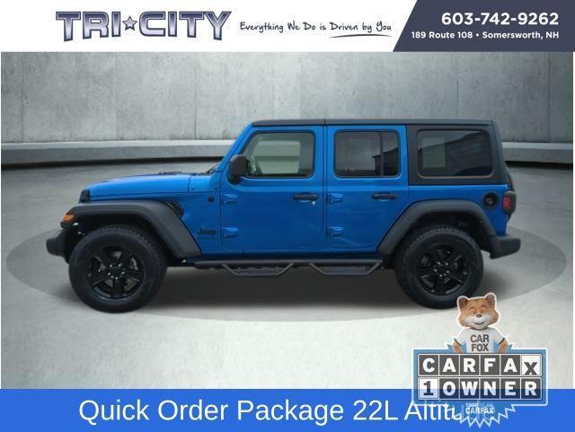 used 2021 Jeep Wrangler Unlimited car, priced at $28,600