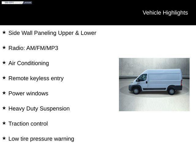 used 2017 Ram ProMaster 2500 car, priced at $21,000