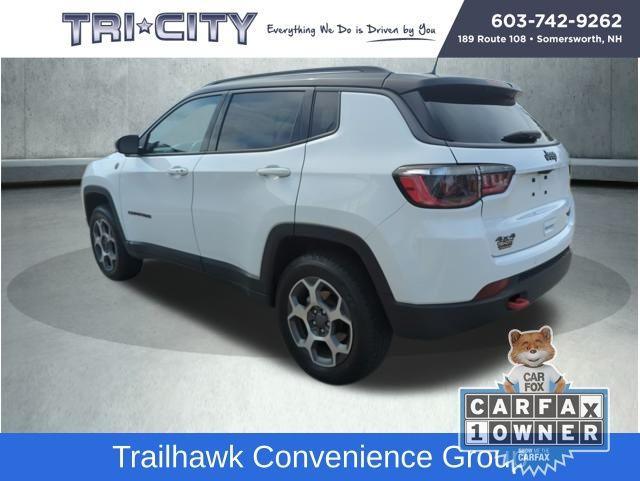 used 2022 Jeep Compass car, priced at $25,000