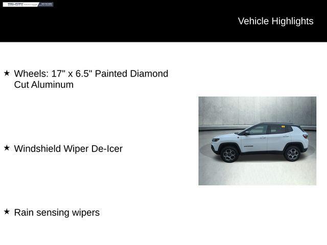 used 2022 Jeep Compass car, priced at $26,800