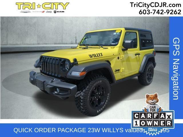used 2023 Jeep Wrangler car, priced at $30,700