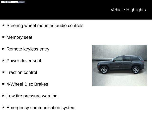 used 2022 Jeep Grand Cherokee car, priced at $32,300