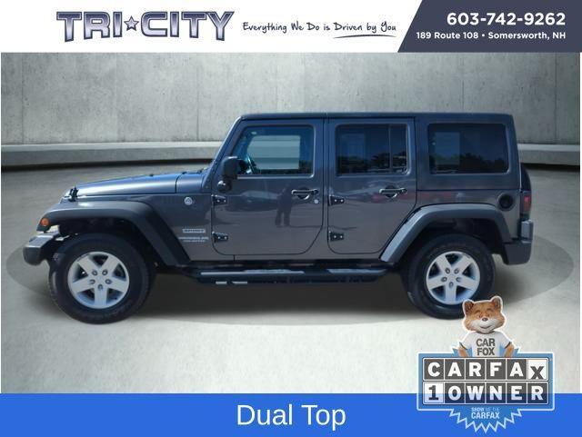 used 2017 Jeep Wrangler Unlimited car, priced at $20,000