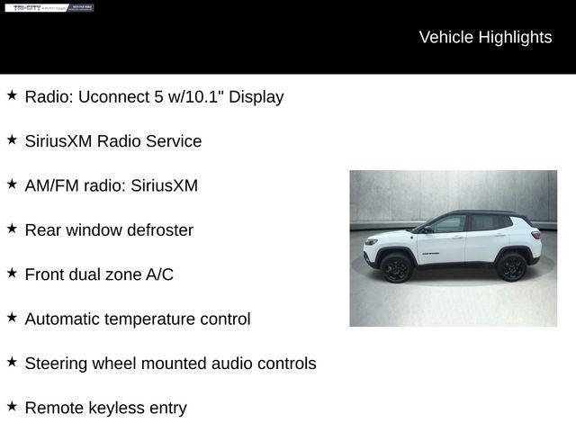 used 2023 Jeep Compass car, priced at $22,949