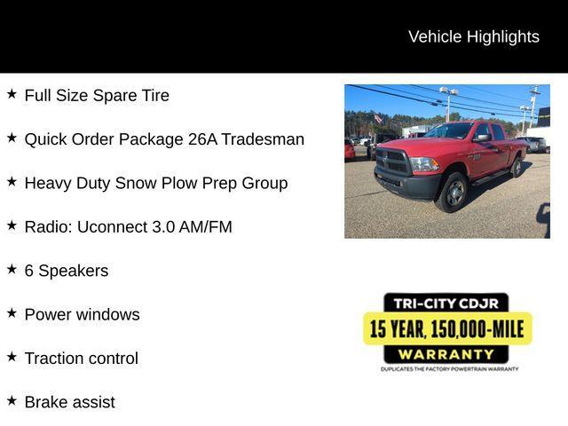 used 2015 Ram 2500 car, priced at $14,900