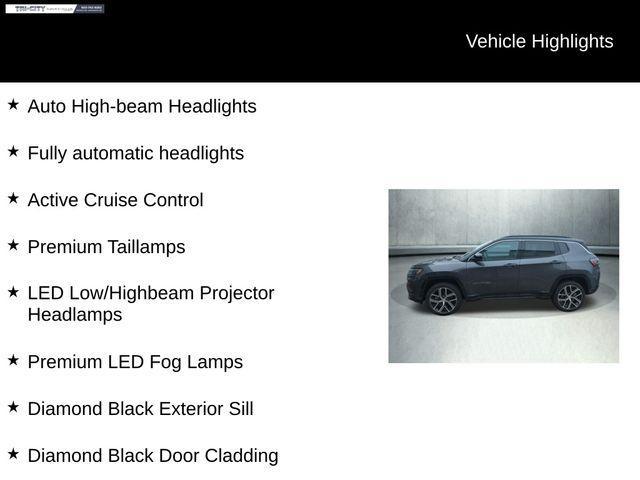 used 2024 Jeep Compass car, priced at $28,600