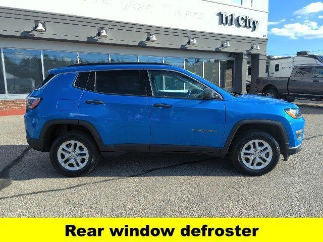 used 2021 Jeep Compass car, priced at $17,000