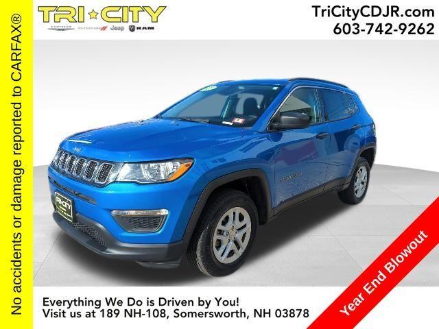 used 2021 Jeep Compass car, priced at $17,000