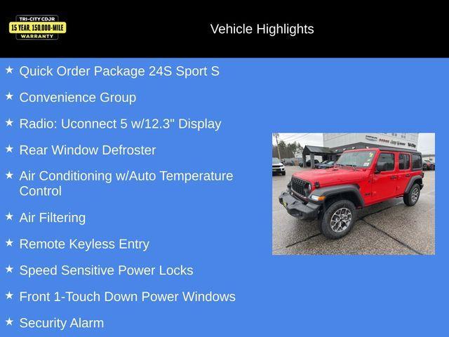 new 2024 Jeep Wrangler car, priced at $44,974