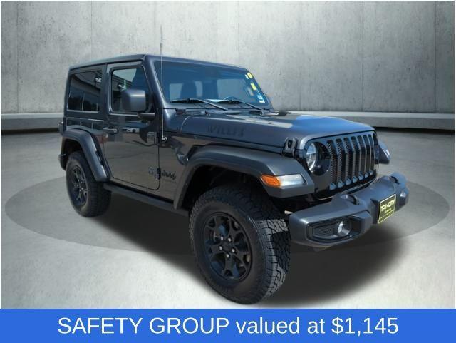 used 2022 Jeep Wrangler car, priced at $28,600