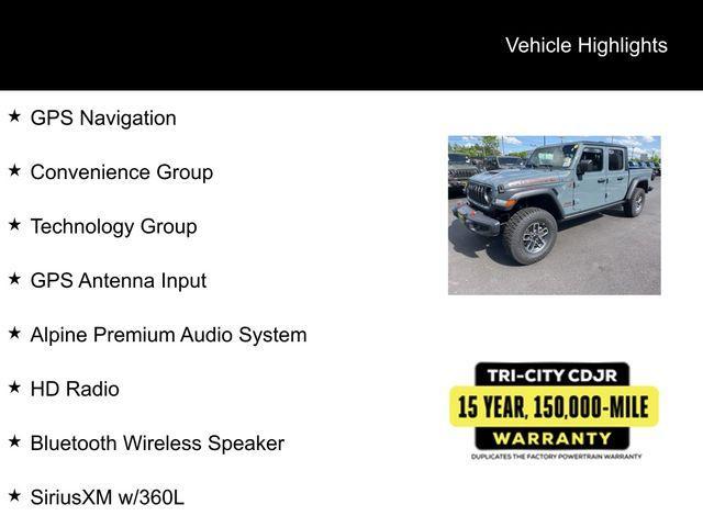 new 2024 Jeep Gladiator car, priced at $53,952