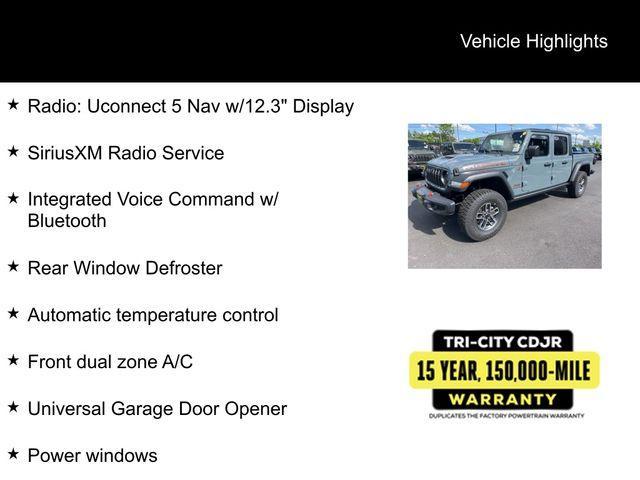 new 2024 Jeep Gladiator car, priced at $53,952